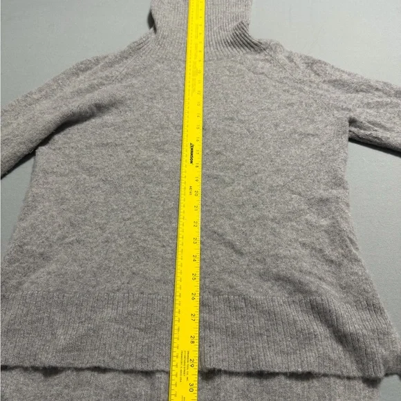 41 Hawthorn Cozy cashmere Gray Cowl Neck Sweater - Picture 5 of 6